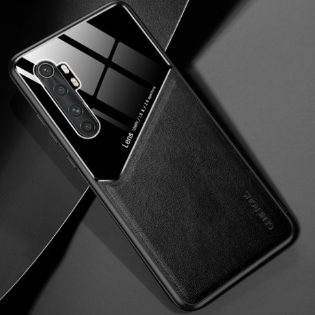 Противоударный чехол Organic Glass для Xiaomi Mi Note 10 Lite - черный
