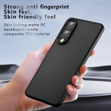 Противоударный чехол Armor Precise Hole PC Hybrid TPU для Samsung Galaxy S25 Edge 5G - черный