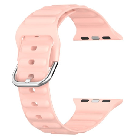 Ремешок Ocean Ripple для Apple Watch Series 8/7 45mm / 44mm/42mm - розовый