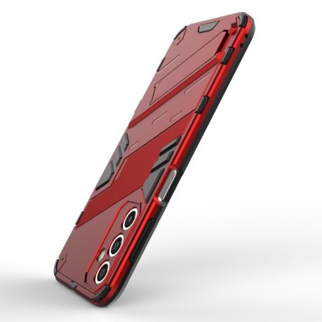 Противоударный чехол Punk Armor для Samsung Galaxy A24 4G/A25 5G - красный