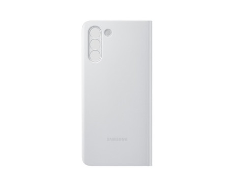Оригинальный чехол-книжка Samsung Clear View Standing Cover для Samsung Galaxy S21 Ultra grey