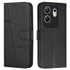 Чохол-книжка Stitching Calf Texture для Infinix Zero 30 4G - чорний