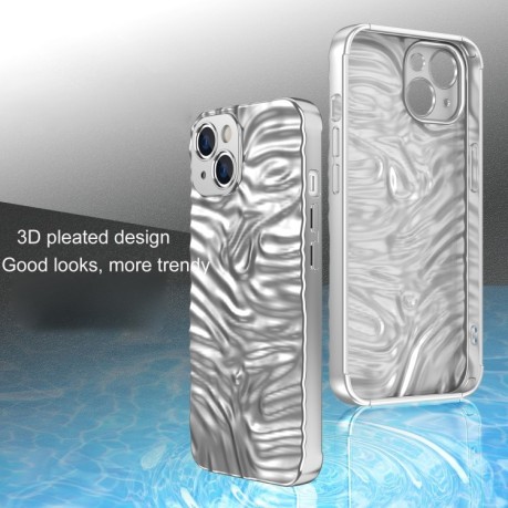 Чохол протиударний Wave Electroplating для iPhone 14 - сріблястий