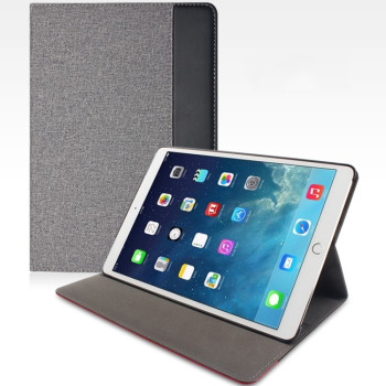 Чехол-книжка Mutural Ying Series на iPad Pro 12.9 (2020) - серый с черным