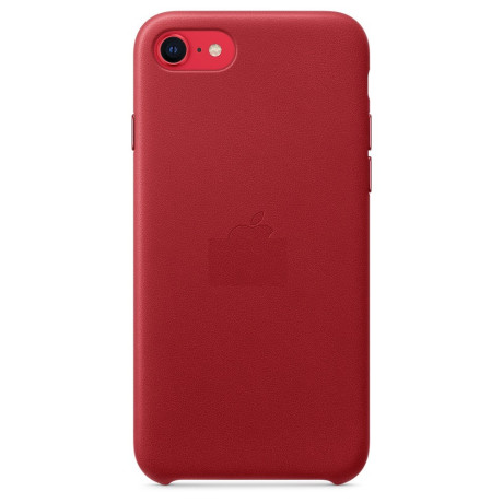 Шкіряний Чохол Leather Case RED для iPhone SE/8/7