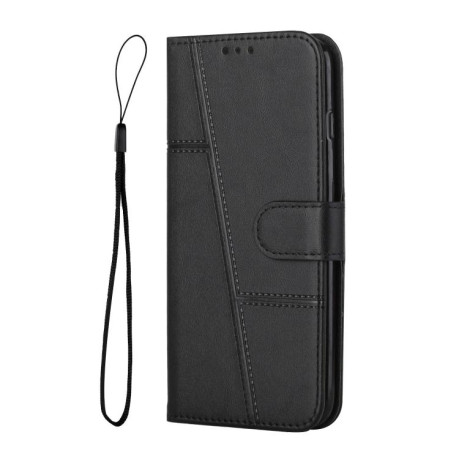 Чохол-книжка Stitching Calf Texture для Xiaomi Redmi A5 4G 171.7mm / Poco C71 - чорний