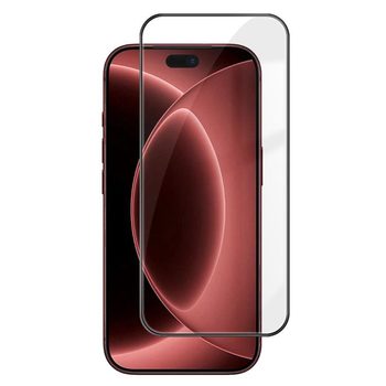 Защитное стекло Kalebol с чёрной рамкой на iPhone 18 Pro