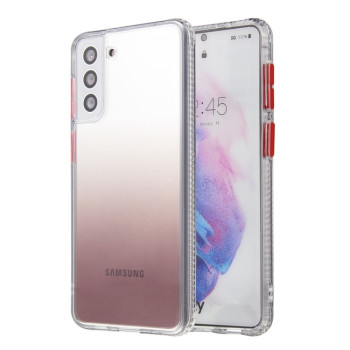 Протиударний чохол Gradient Acrylic для Samsung Galaxy S22 5G - коричневий