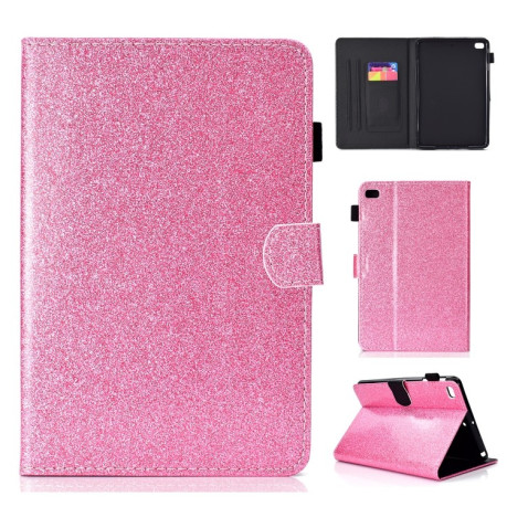 Чохол-книжка Varnish Glitter Powder на iPad Mini 1/2/3/4/5 - рожевий