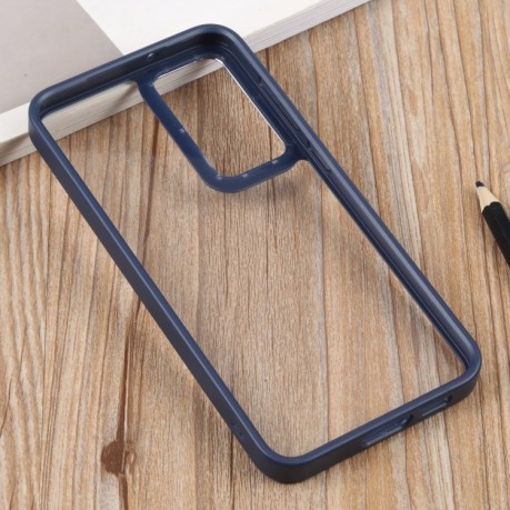 Протиударний чохол Clear Acrylic для Samsung Galaxy S23 Ultra 5G - темно-синій