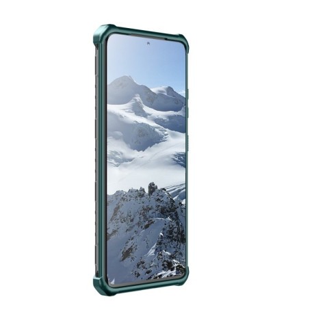 Противоударный чехол Explorer Series на Samsung Galaxy S21 Ultra - темно-зеленый
