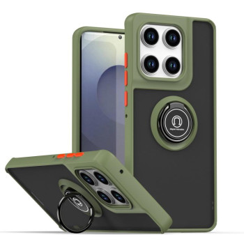 Чехол Q Shadow 1 Series с подставкой на Motorola Edge 60 / 60 Fusion - зеленый