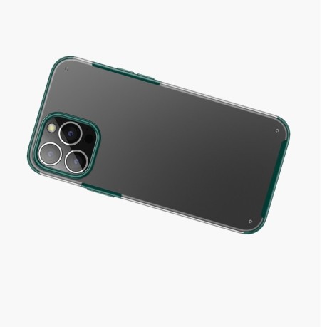 Ударозащитный чехол Four-corner на iPhone 13 Pro Max - зеленый