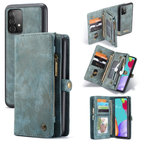 Чохол-гаманець CaseMe 008 Series Zipper Style Samsung Galaxy A52/A52s - синій
