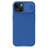 Противоударный чехол NILLKIN CamShield (MagSafe) для iPhone 15 Plus - синий