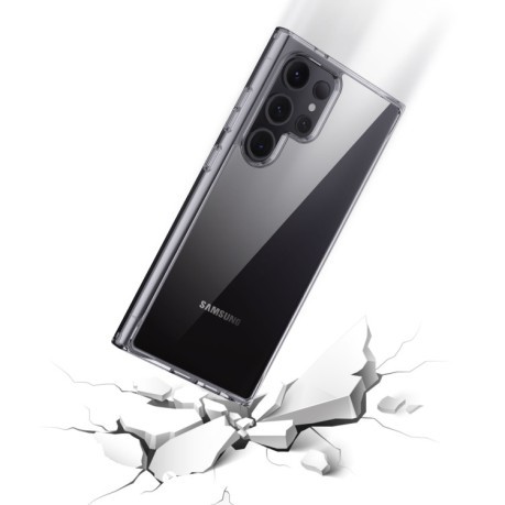 Противоударный чехол Crystal для Samsung Galaxy S24 Ultra 5G - прозрачный