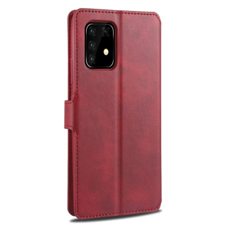 Чохол-книжка AZNS Calf Texture Samsung Galaxy S10 Lite - винно-червоний