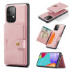 Ударозахисний чохол JEEHOOD Retro Magnetic Samsung Galaxy A52/A52s - рожевий