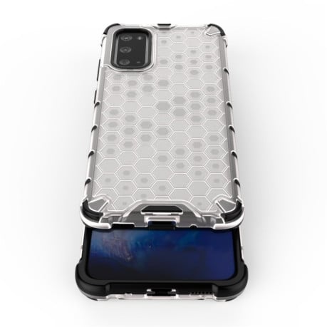 Противоударный чехол Honeycomb на Samsung Galaxy S20-черный