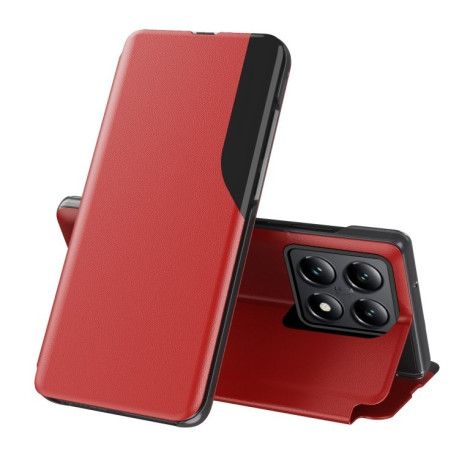 Чохол-книжка Clear View Standing Cover для Xiaomi 14T Pro - червоний