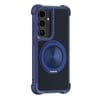 Чехол CD Texture 360 Degree Rotating Holder с поворотным держателем и MagSafe для Samsung Galaxy S26+ 5G — синий
