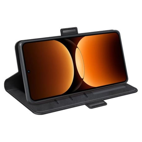 Чехол-книжка Dual-side Magnetic Buckle для Realme GT 7 Pro 5G - черный