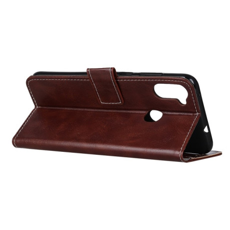 Кожаный чехол Retro Crazy Horse Texture на Samsung Galaxy A11/M11 - коричневий