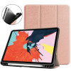 Чохол-книжка Custer Texture with stylus holder на iPad Air 10.9 2022/2020 - рожеве золото
