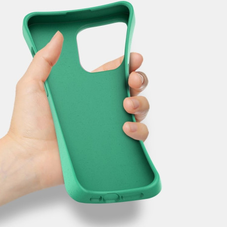 Противоударный чехол TPU Shockproof на iPhone 15 - зеленый