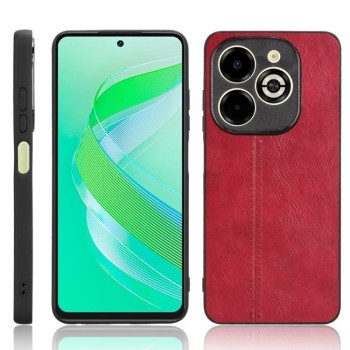 Ударозащитный чехол Sewing Cow Pattern для Infinix Smart 8 Plus / Smart 8 Pro - красный