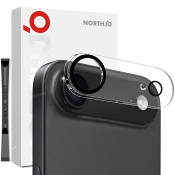 Захисне скло на камеру NORTHJO Camera Lens Protector 3D Night Shot для iPhone Air - чорне