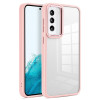 Протиударний чохол Clear Acrylic Soft для Samsung Galaxy S23 5G - рожевий