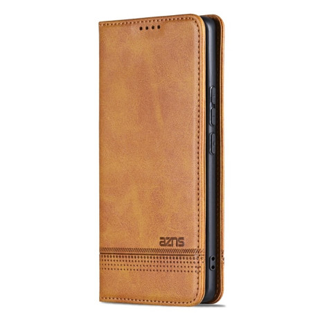 Чохол-книжка AZNS Magnetic Calf на Xiaomi 15 Pro 5G - коричневий