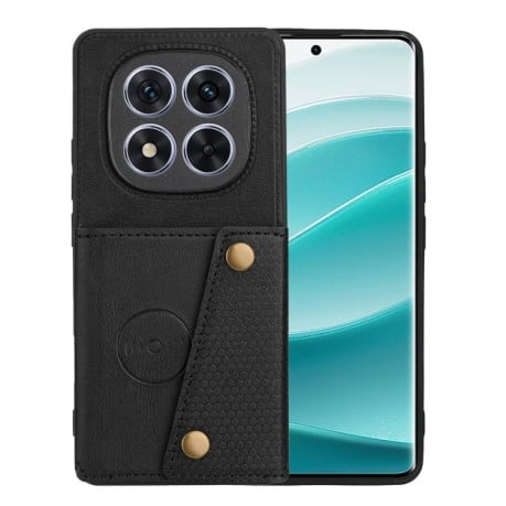 Чохол протиударний Double Buckle для Xiaomi Redmi Note 14 Pro 5G/Poco X7 - чорний