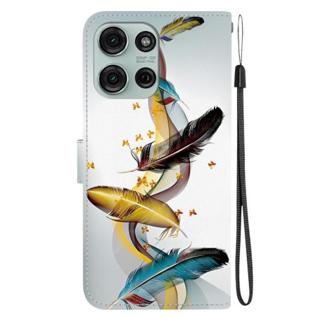 Чохол-книжка Colored Drawing Series Motorola Moto G75 5G - різнокольоровий