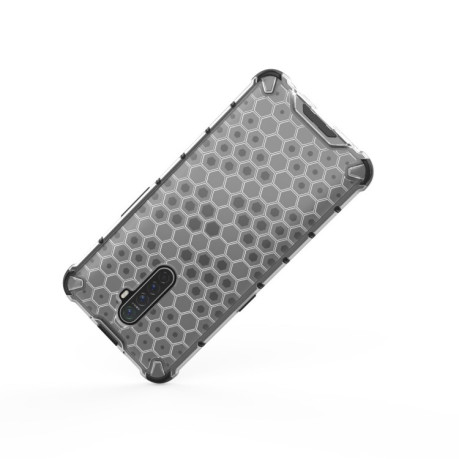 Противоударный чехол Honeycomb на Realme X2 Pro - белый