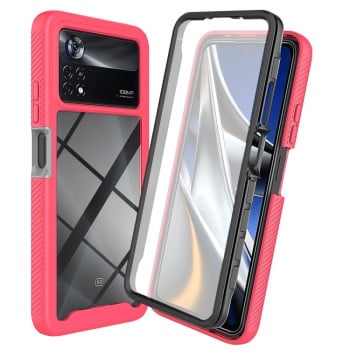 Протиударний чохол Starry Sky Series на Xiaomi Poco X4 Pro 5G - рожевий