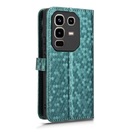 Чохол-книжка Honeycomb Dot для Infinix Note 50 4G / Note 50 Pro 4G - зелений