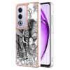 Протиударний чохол Electroplating IMD для OPPO A80 5G/A3 Pro Global - слон