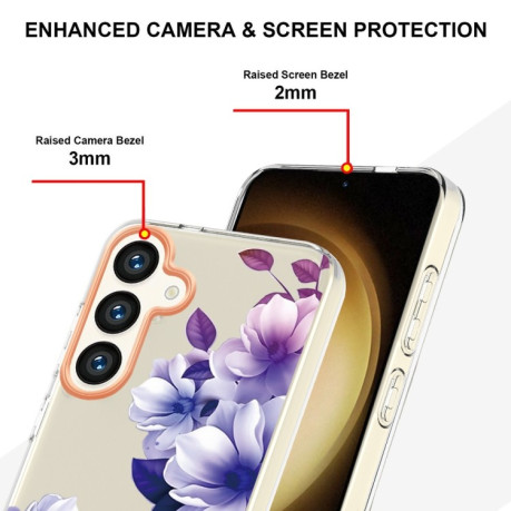 Протиударний чохол Flowers and Plants Series для Samsung Galaxy S24 5G - Begonia