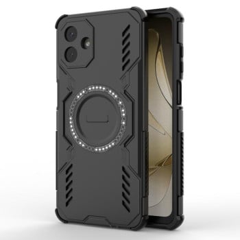 Протиударний чохол Butterfly Armor з MagSafe на Samsung Galaxy A07 4G - чорний