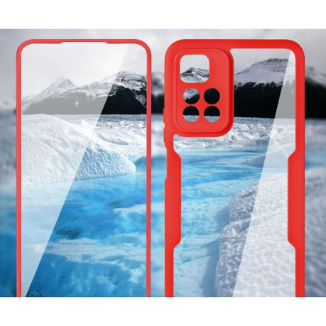 Двусторонний чехол Acrylic для Xiaomi Redmi Note 11 Pro - синий