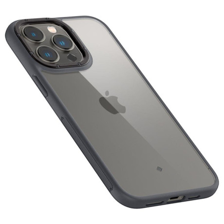 Оригинальный чехол Spigen Caseology Skyfall для iPhone 14 Pro Max - Matte Black