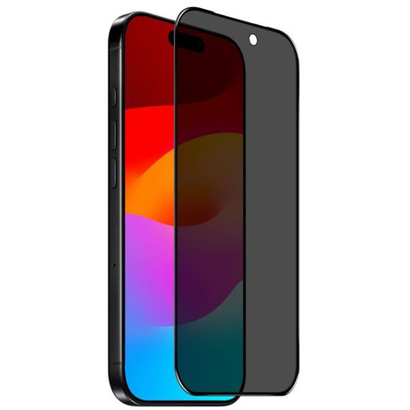 Захисне скло NORTHJO A++ Screen Protector Full Glue Silk Printing на iPhone 18 Pro Max — чорне