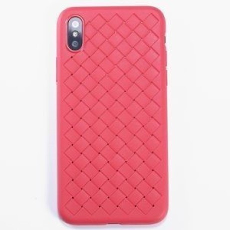 Чехол Benks Knitting Leather Surface Case на iPhone XS Max красный