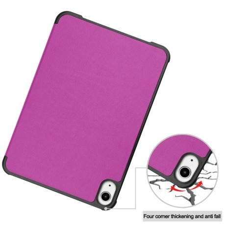 Чохол-книжка Custer Texture на iPad mini 6 - фіолетовий