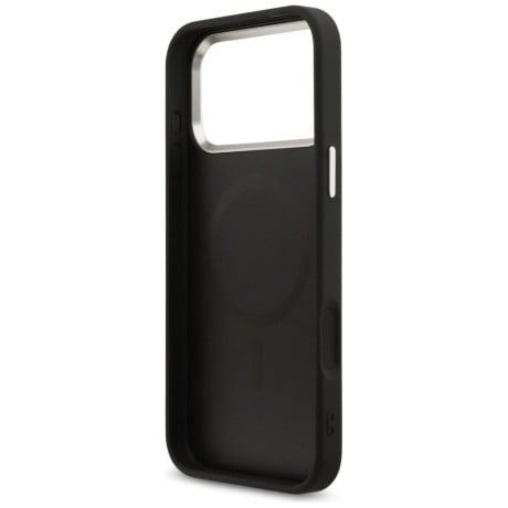 Оригинальный чехол Guess 4G Triangle Logo с MagSafe на iPhone 17 Pro Max - black