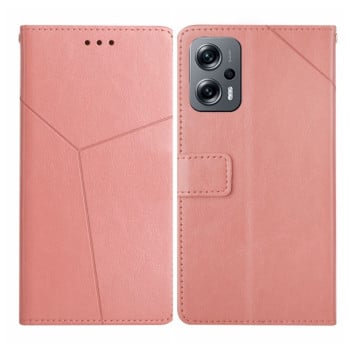 Чохол-книжка Y Stitching для Xiaomi Poco X4 GT - рожеве золото