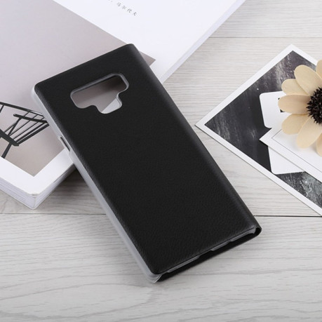 Чехол-книжка Litchi Texture  на Samsung Galaxy Note 9-черный