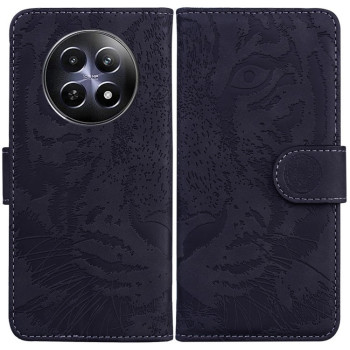 Чехол-книжка Tiger Embossing для Realme 13 5G/12 5G/12X 5G - черный